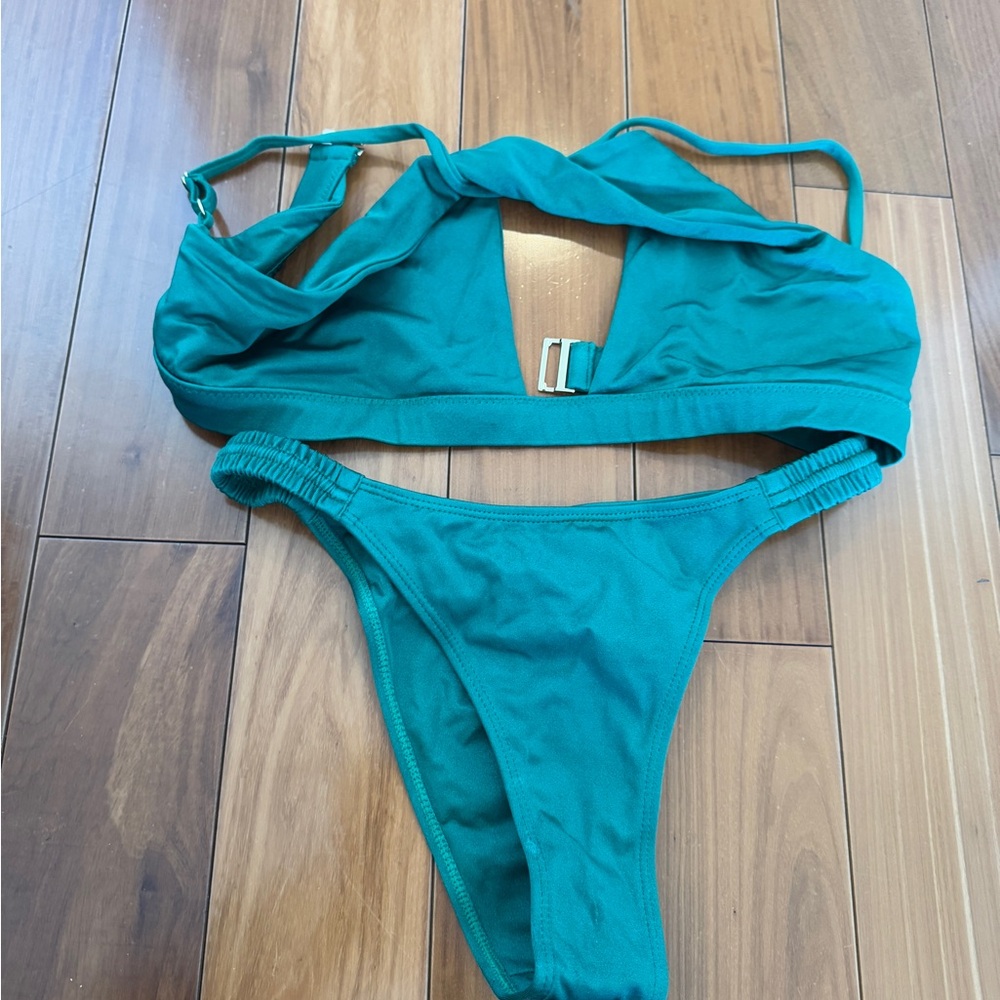 Sommer swim emerald green bikini set